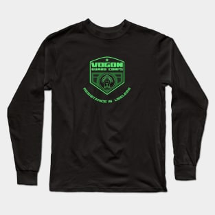 Vogon Guard Corps Insignia Long Sleeve T-Shirt